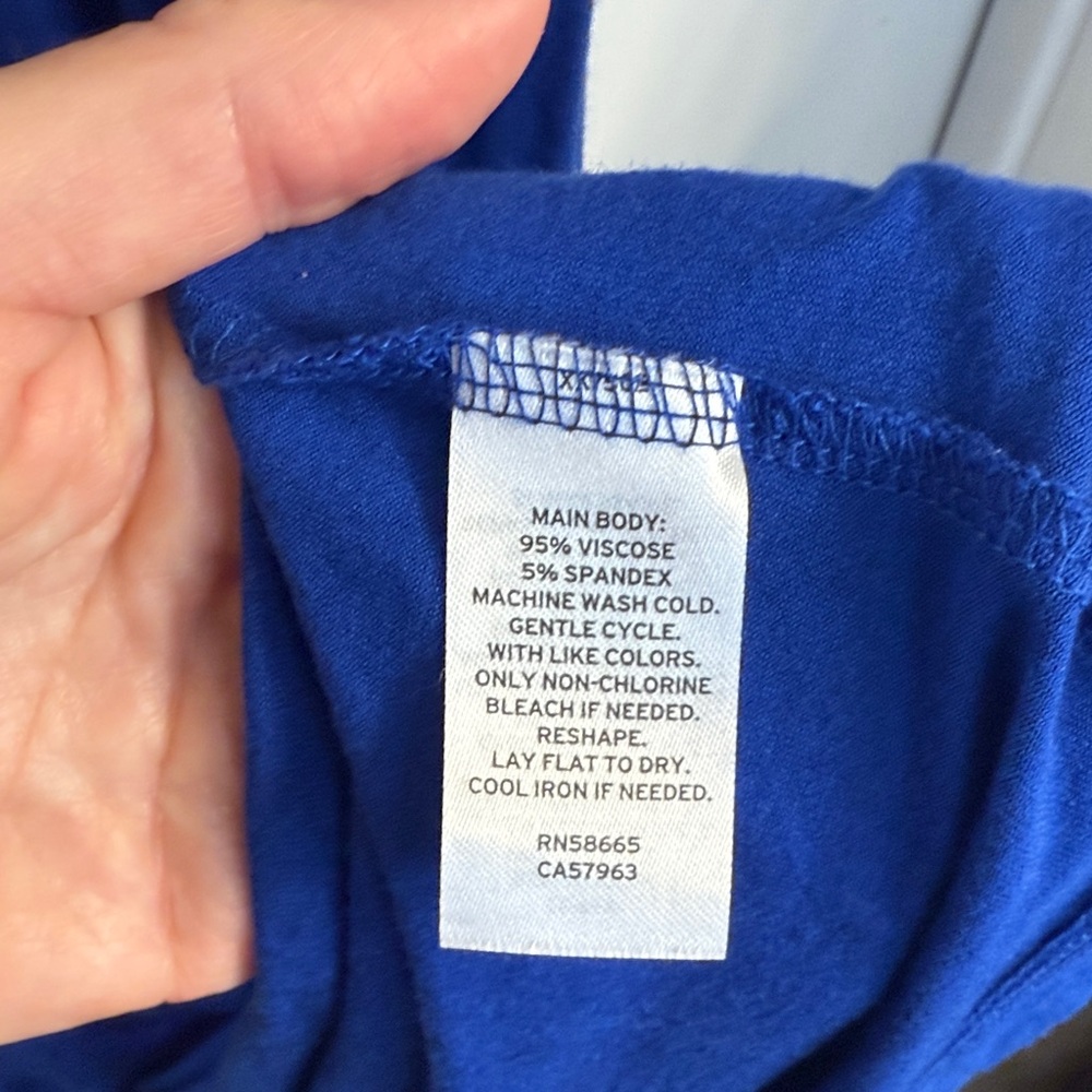 Caslon Blue Maxi Dress NWOT - Picture 5 of 5